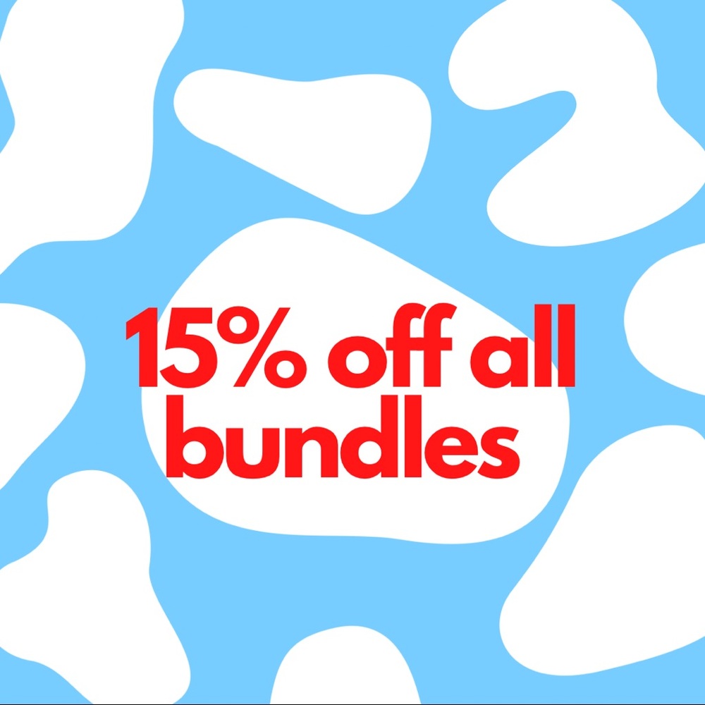✨15% OFF ALL BUNDLES✨